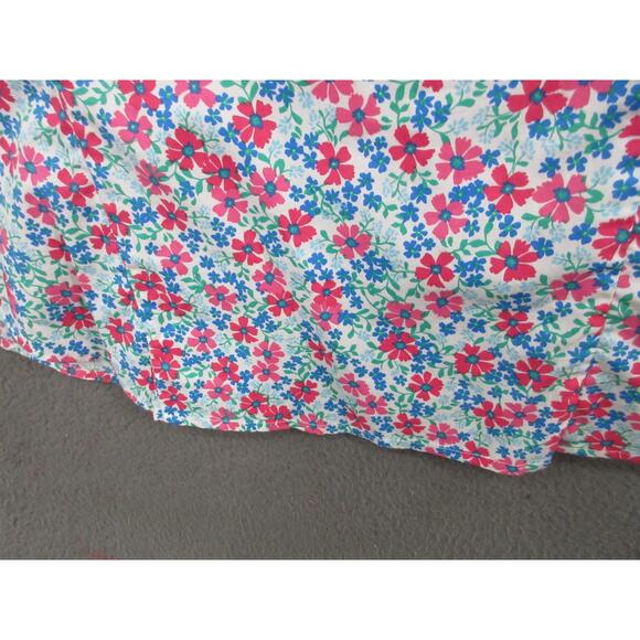 NWT J. Crew Floral Poplin Sleeveless Button Shirt Women's XL Cottagecore - Picture 13 of 14